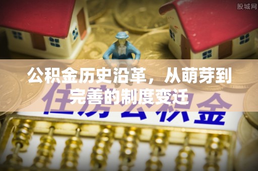 伊吾公积金历史沿革，从萌芽到完善的制度变迁
