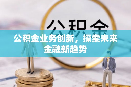 伊吾公积金业务创新，探索未来金融新趋势